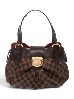 Louis Vuitton Sistina PM Damier Ebene Shoulder Bag